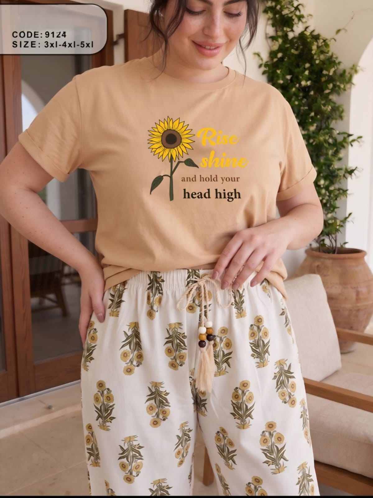 T-shirt and pantalon Pajma